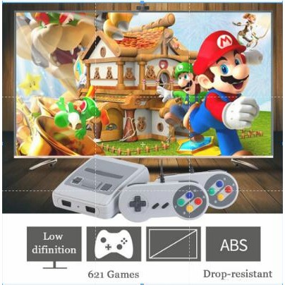 Bảng điều khiển trò chơi video trên TV 620+ Trò chơi miễn phí Tay cầm đôi HDMI Retro 8-Bit FC NES GBA Trò chơi cổ điển Bộ nhớ thời thơ ấu