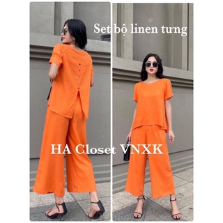 ✨Sét Bộ Linen gân Sang Chảnh✨