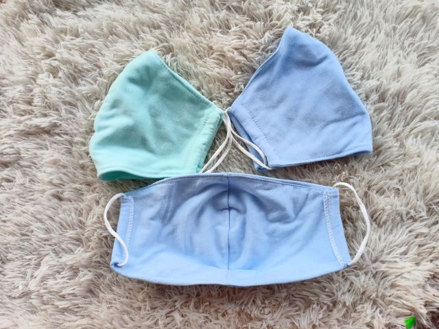 Khẩu trang vải cotton (vải may quần áo sơ sinh) size người lớn | BigBuy360 - bigbuy360.vn