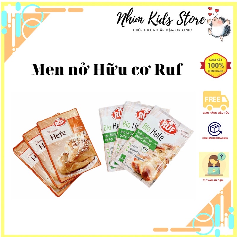 Men nở hữu cơ Ruf Đức