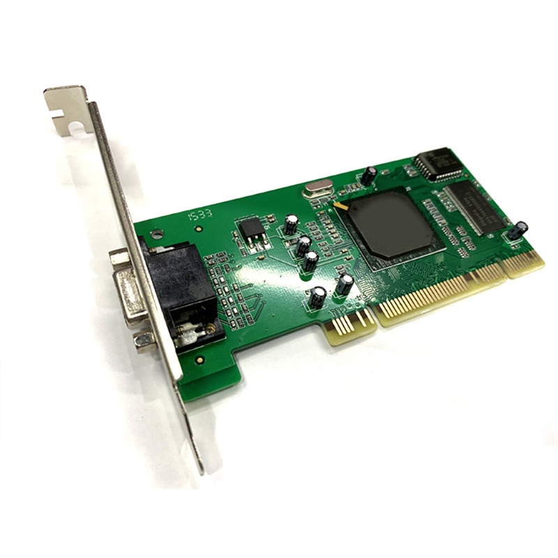 btsg ATI Rage XL 8MB 32Bit PCI VGA Desktop PC Video Graphics Card SDRAM CL-XL-B41 for Desktop PC Computer