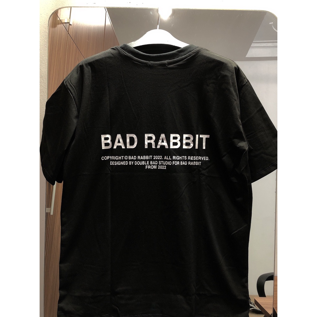 ÁO THUN UNISEX FORM RỘNG BAD RABBIT THE GRID