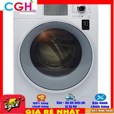 Máy giặt Aqua Inverter 8.5 kg AQD-D850E W (Miễn phí vận chuyển tại Hà Nội)