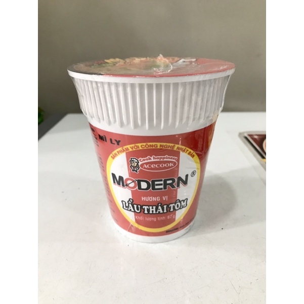 Mì ly Modern lẩu thái tôm 67g