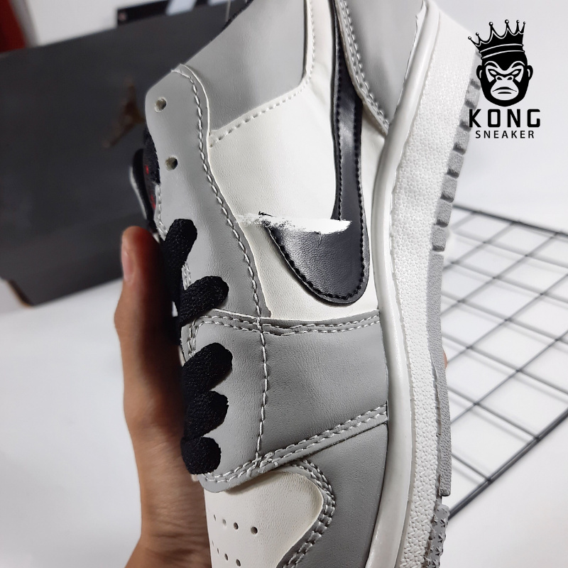 [Tặng Sticker Full Box] Giày Thể Thao Cổ Thấp JD Low SMOKE GREY Unisex 2021