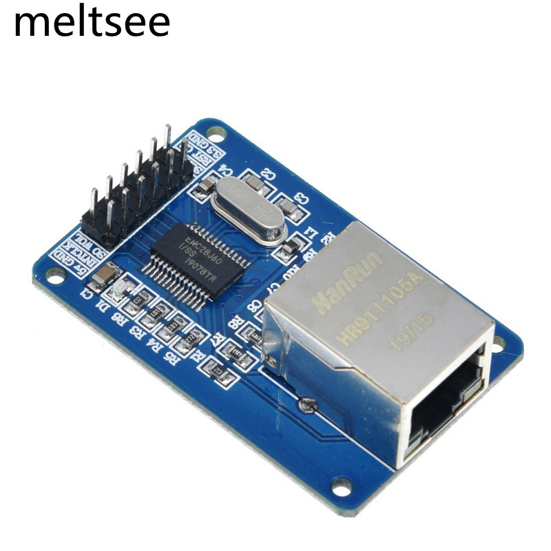 Mô Đun Mạng Enc28J60 Lan Cho Arduino 25mhz Crystal Avr 51 Lpc Stm32 3.3v