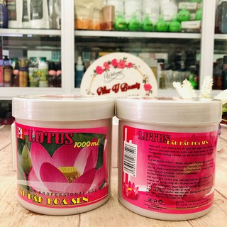 Hấp Ủ Xả Tóc Hoa Sen Lotus 1000ml