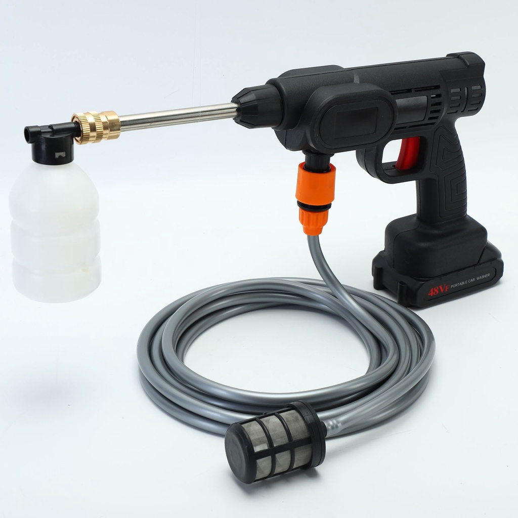 Máy Rửa Xe Sử Dụng Pin 24V