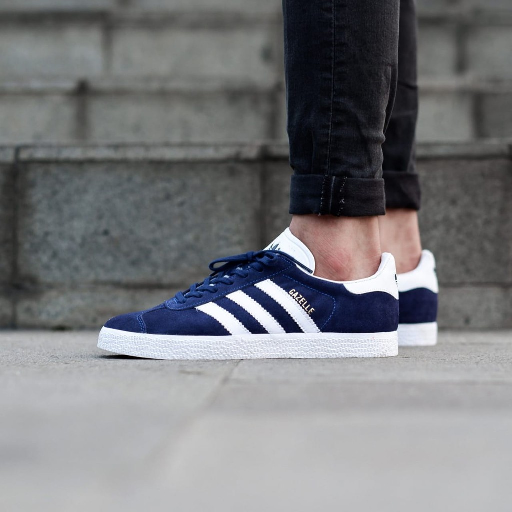 Giày Thể Thao Adidas Gazelle Màu Trắng Thời Trang