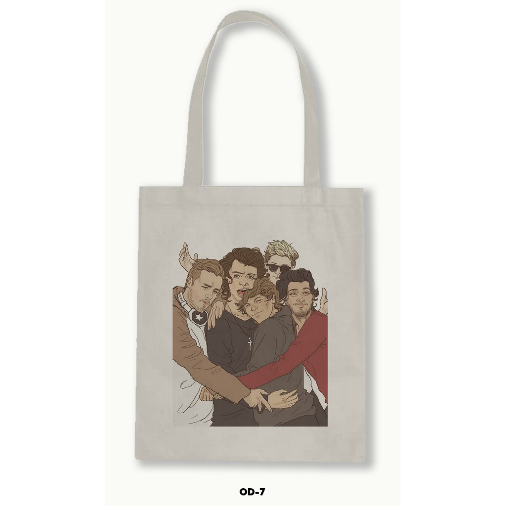 Túi Tote In Hình One Direction. 01