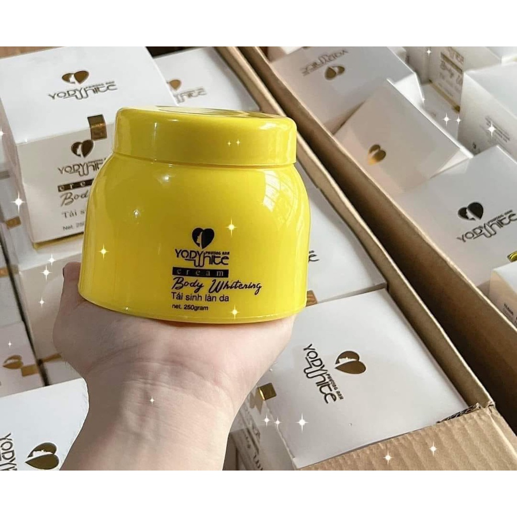 Kem tái tạo Body Yody White Phương Anh - Tái sinh làn da Body Whitening Phương Anh