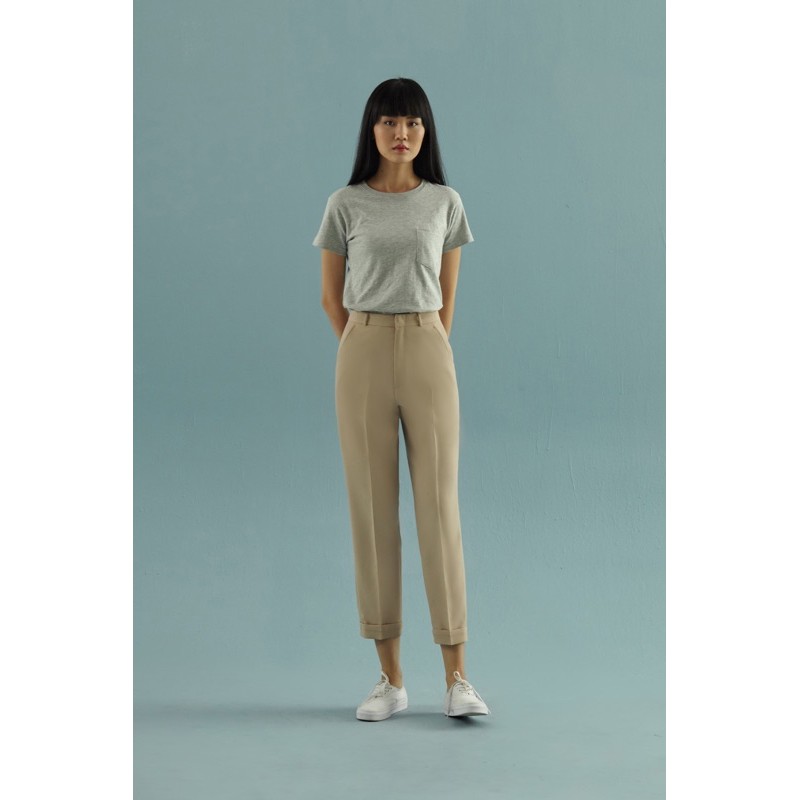 Quần tây ống thẳng Ciga (Đen - Be) | BigBuy360 - bigbuy360.vn