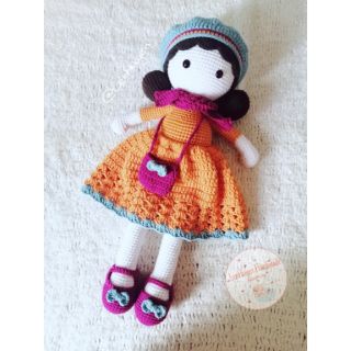 Búp bê Aria 55-60cm xinh xắn - Thú bông len handmade cưng yêu