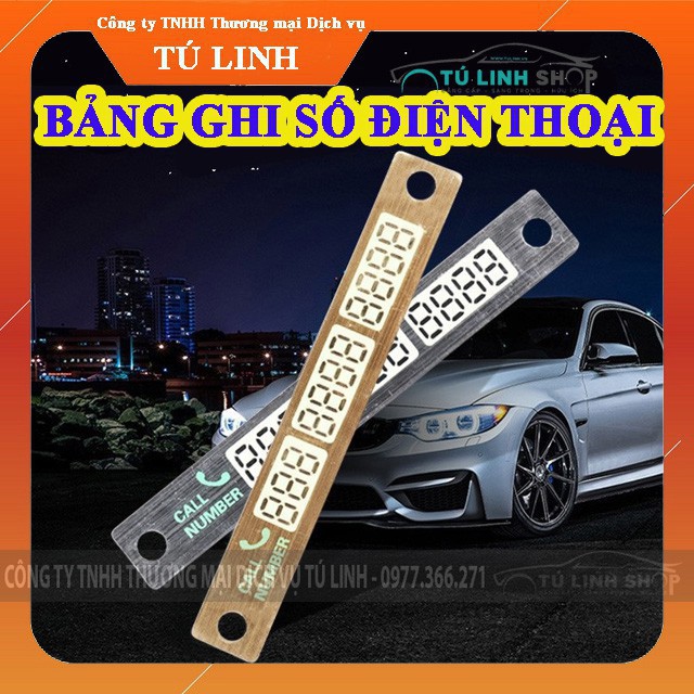 kemkem Bảng ghi số điện thoại gắn kính ô tô khi đỗ xe 3132 22