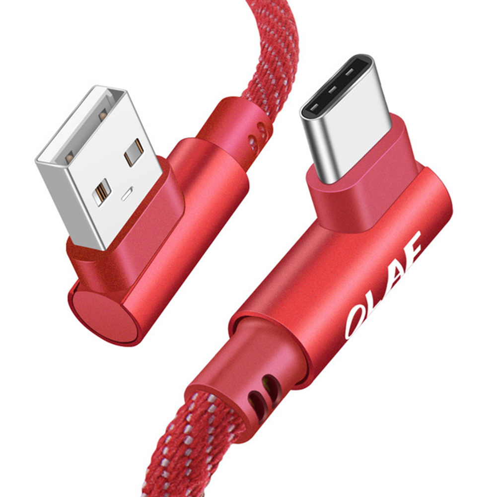 IPHONE ANDROID Dây Cáp Sạc Nhanh Đầu Cắm Micro Usb Loại C Thiết Kế Góc Vuông 90 Độ Tiện Dụng