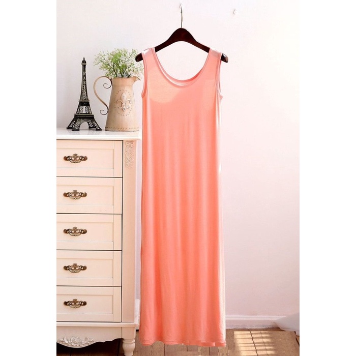 Váy ba lỗ dài thun cotton co dãn mềm mại mùa hè - Comfort Dress - by ufo.thebasic