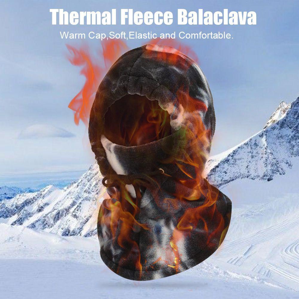 Mũ Lông Cừu Trùm Đầu Chống Gió Giữ Ấm Cổ Cho Nam Và Nữ