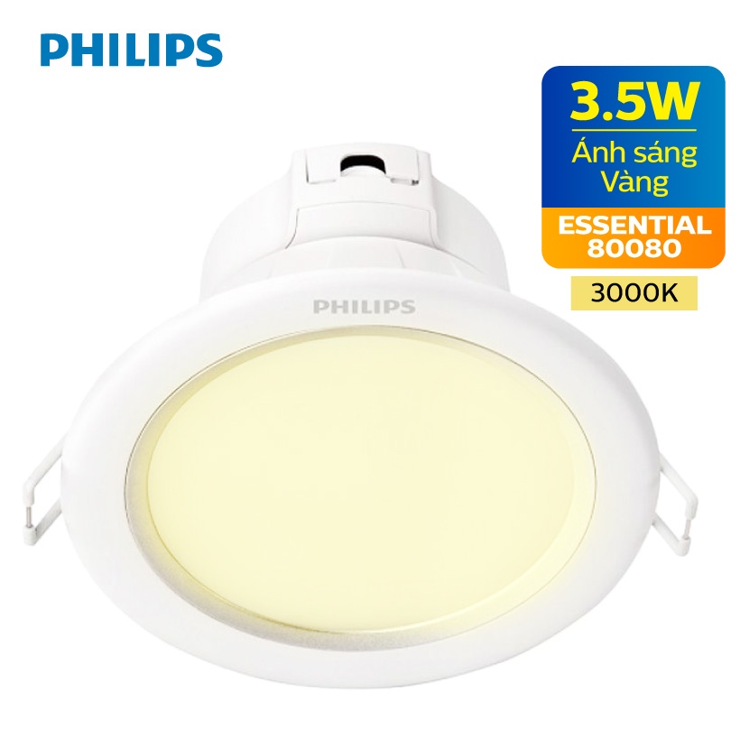 Đèn LED downlight âm trần Philips Essential dòng 8008X