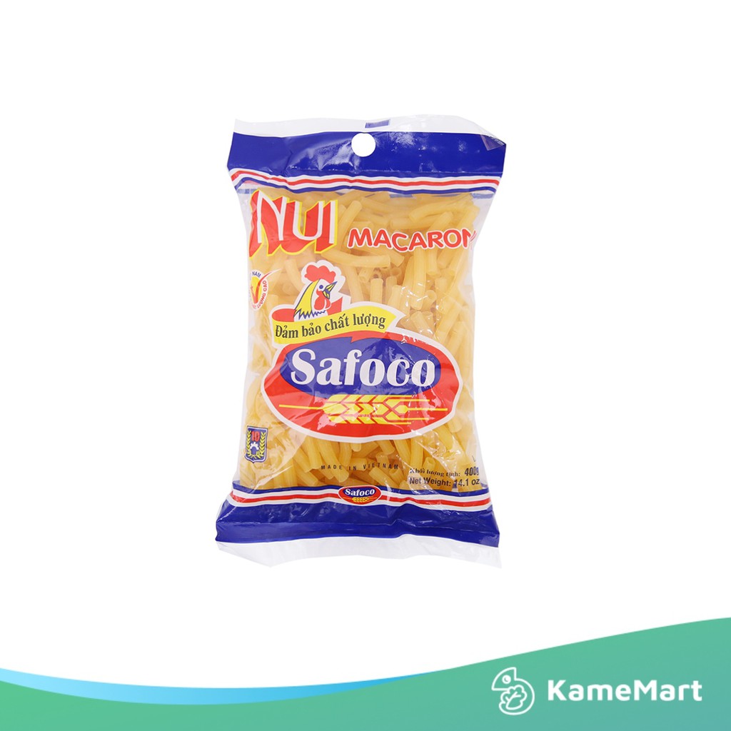 Nui Ống Lớn Safoco 400g