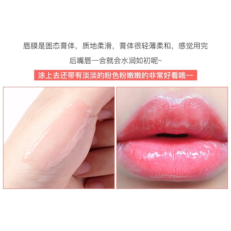 (hàng Mới Về) Mặt Nạ Ngủ Cho Môi Leezi Đệm Khí Chiết Xuất Hoa Hồng Tự Nhiên | BigBuy360 - bigbuy360.vn