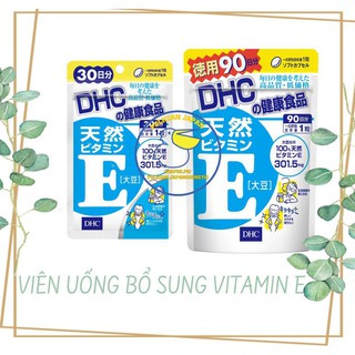 VIÊN UỐNG BỔ SUNG VITAMIN E DHC NHẬT BẢN