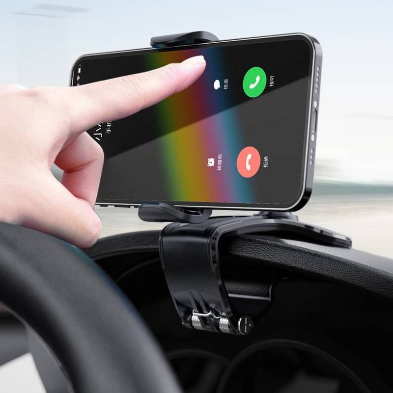 Giá Đỡ Điện Thoại Gắn Kính Chiếu Hậu Xe Hơi Xoay 360 Độ Tiện Dụng Cho iPhone Android° Giá Đỡ Điện Thoại Có Thể Xoay Gắn Kính Chiếu Hậu Xe Hơi