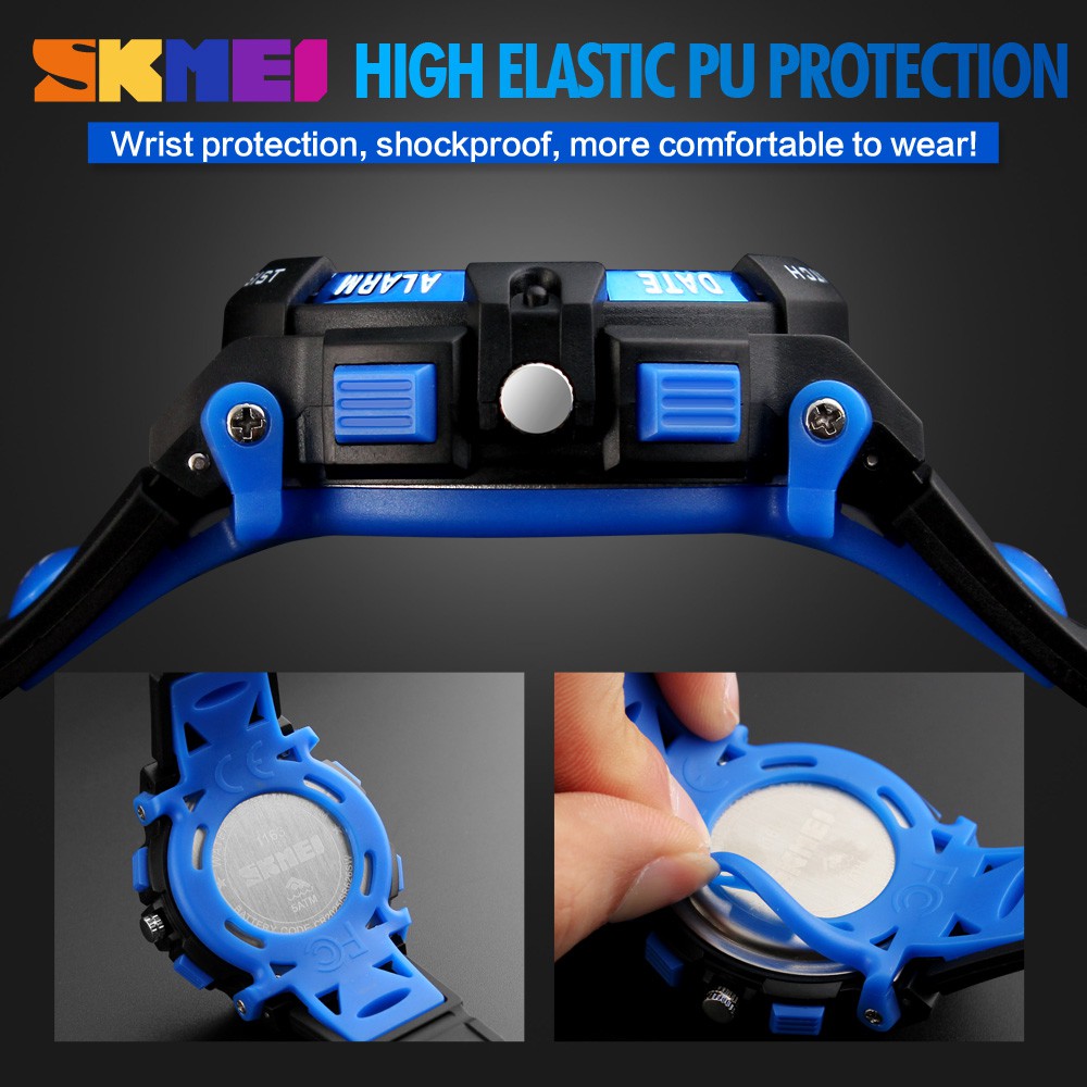 Đồng Hồ Trẻ Em SKMEI 1163 Chống Nước 5ATM - Rửa Tay, Đi Mưa, Bơi Lội Thoải Mái | BigBuy360 - bigbuy360.vn