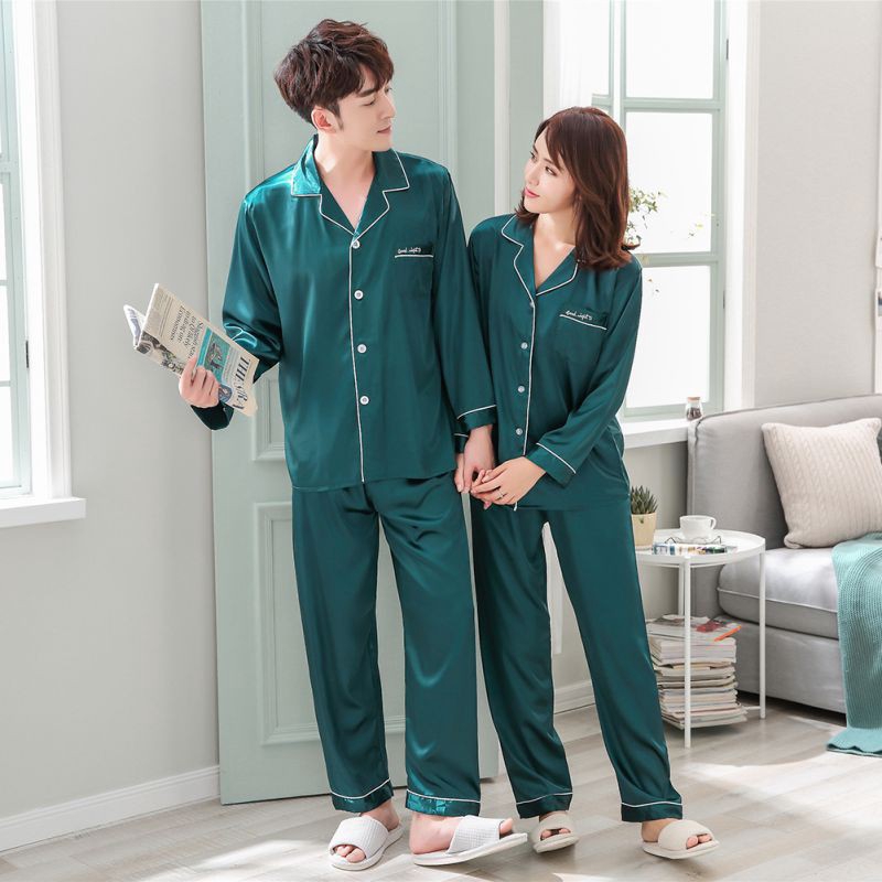 Bộ Đồ Ngủ Tay Dài Cho Cặp Đôi | BigBuy360 - bigbuy360.vn