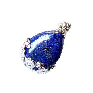 Mặt dây chuyền đính đá Lapis lazuli