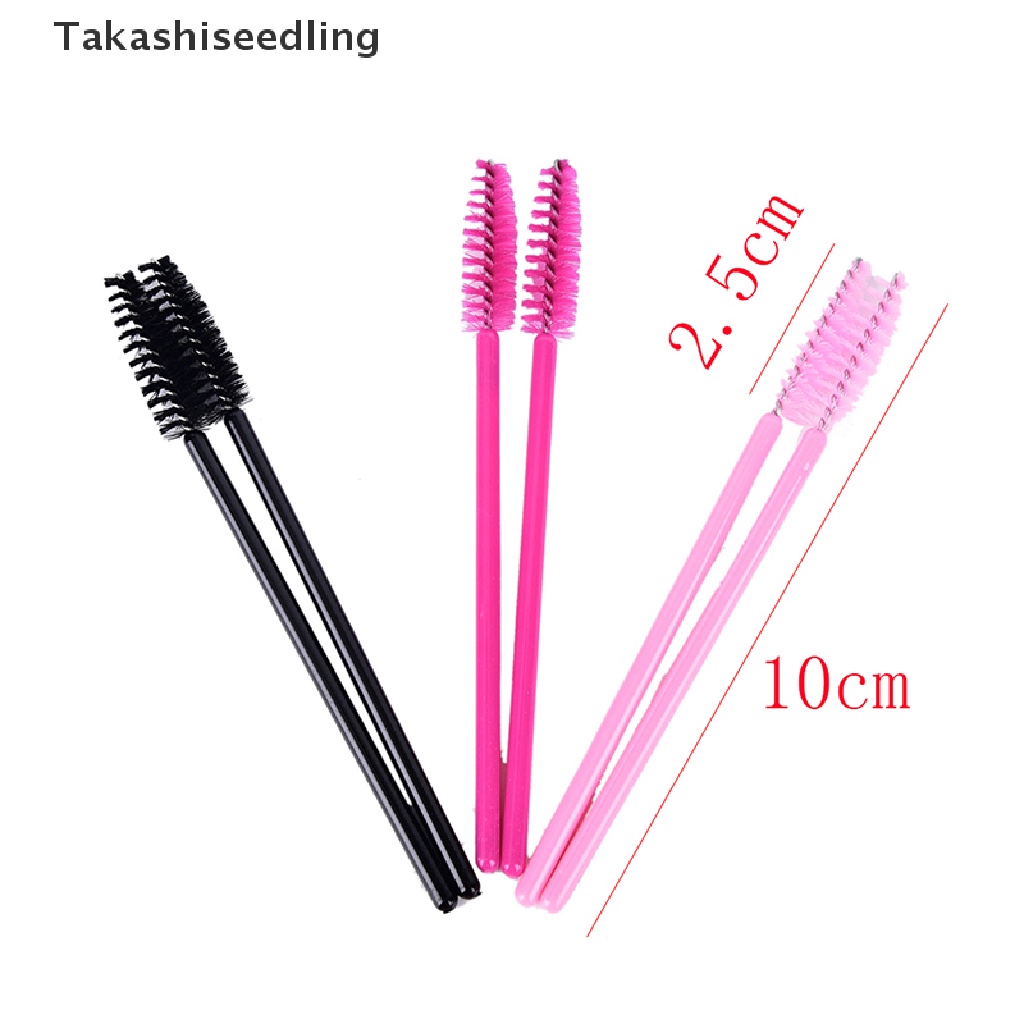 [Hàng mới về] 50 cọ lông mi dùng một lần dụng cụ trang điểm mascara