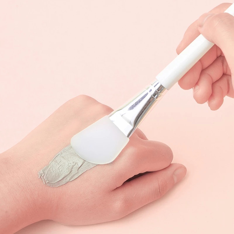 1 Cọ Silicone Hai Đầu Dùng Để Phết Mặt Nạ Làm Sạch Da