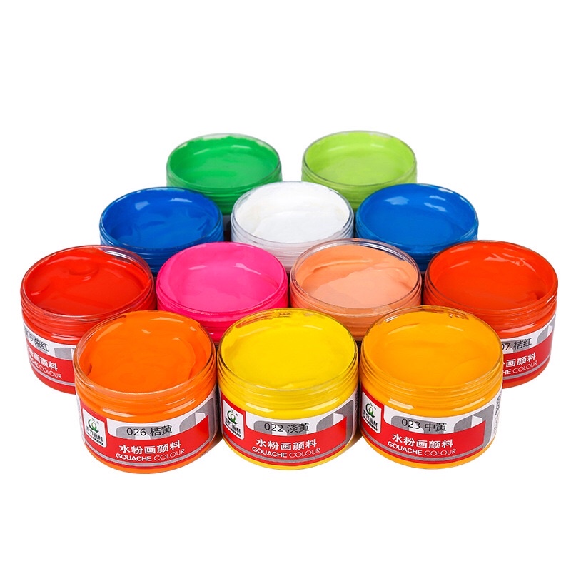 Màu GOUACHE/Màu bột pha sẵn