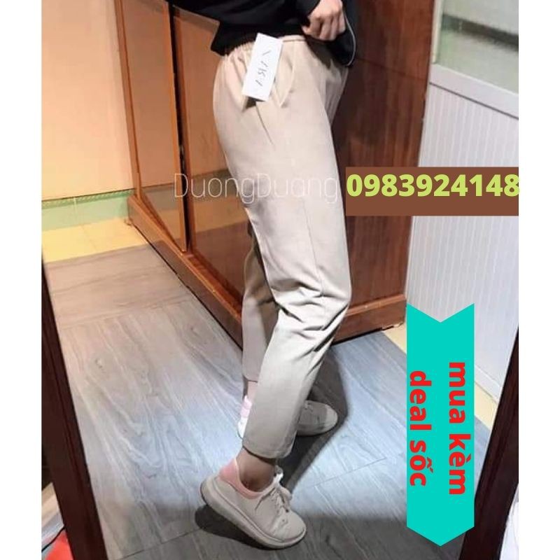 Quần Dạ Ống Rộng Dài💖𝑭𝑹𝑬𝑬𝑺𝑯𝑰𝑷💖Baggy Cạp Cao Dáng 9 Tấc Cạp Chun Sau 2 Màu Hàng Thiết Kế | BigBuy360 - bigbuy360.vn