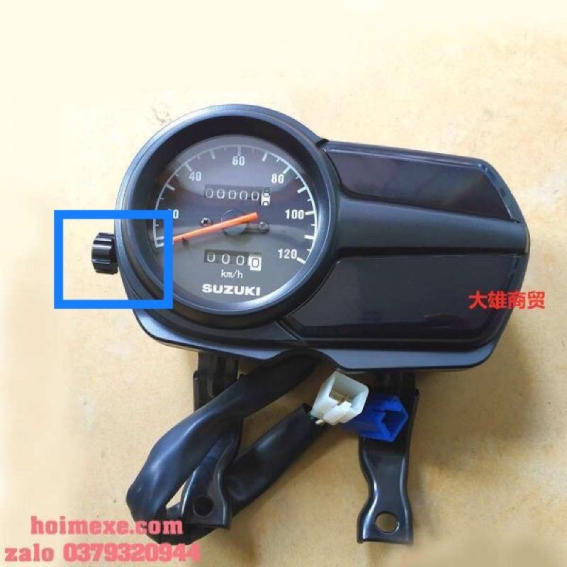 Nút chỉnh công tơ mét đồng hồ Suzuki GD 110