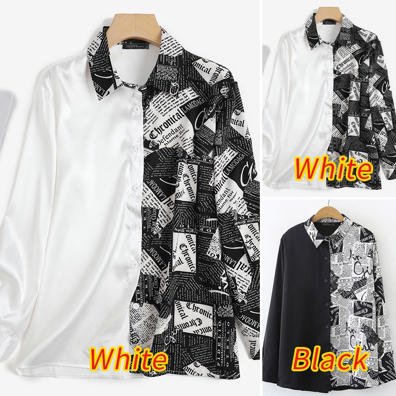 Áo Zanzea dài tay cổ tròn thời trang Châu Âu dành cho nữ