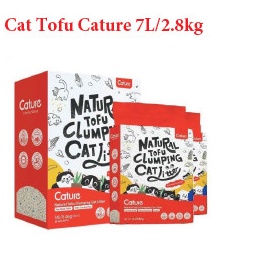 Siêu khử mùi - Cát vệ sinh cho mèo - Cát đậu nành Tofu Cature - Cát gỗ Cature - Zippopet