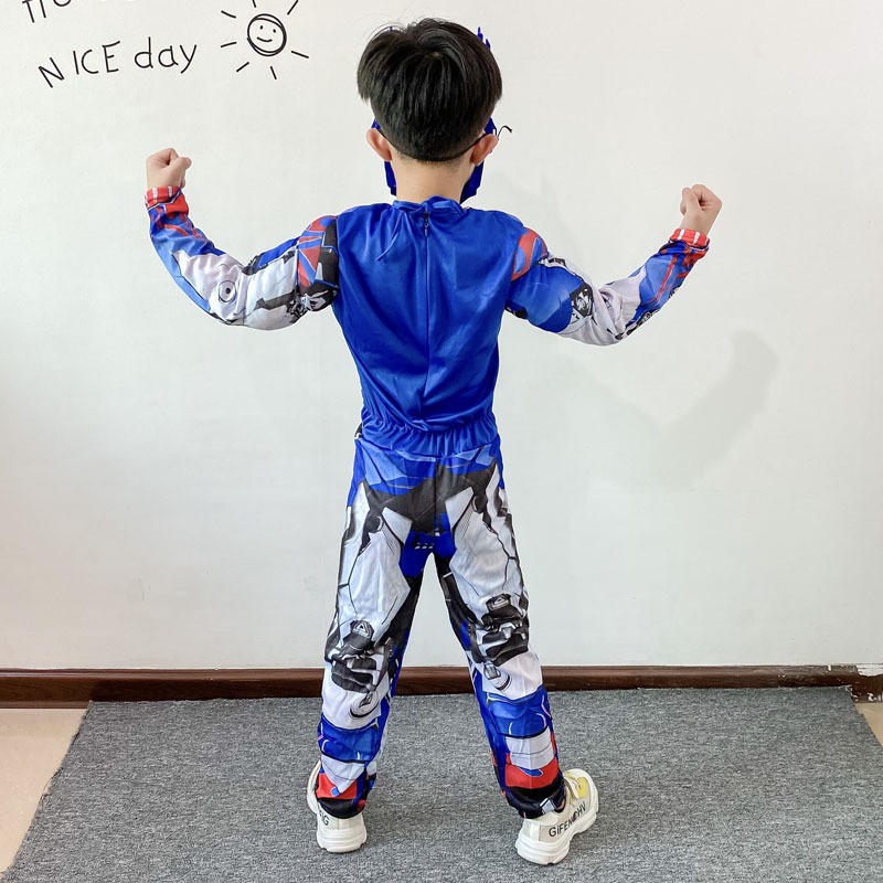 Trang phục hóa trang cosplay robot người máy xe tải biến hình cho bé trai