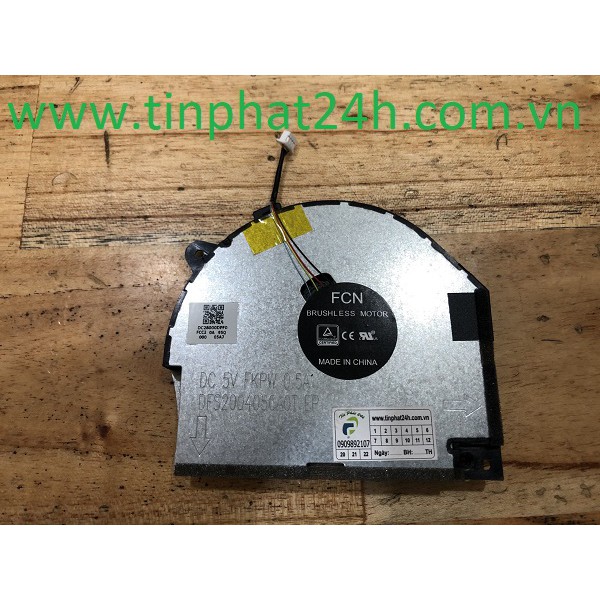 Thay FAN Quạt Tản Nhiệt Laptop Lenovo Legion Y7000 Y530-15 Y530-15ICH Y530-151CH Y540-15 Y740-15 DC28000DPF0 FAN CPU