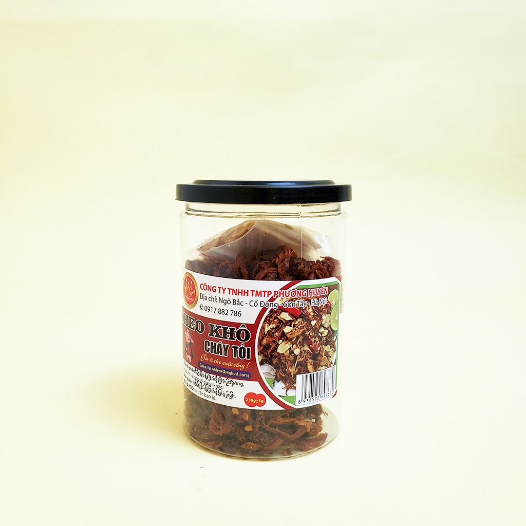 Khô Heo cháy tỏi sợi nhỏ loại 1 hũ 230g | BigBuy360 - bigbuy360.vn