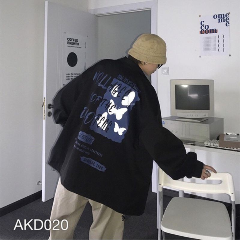 AKD020 - MẪU MỚI RA LÒ -  áO Khoác Dù Bomber Nam Nữ Unisex-áO Khoát kiểu sơ mi jackets có Form rộng XL | BigBuy360 - bigbuy360.vn