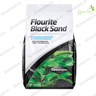 SEACHEM - Flourite Black Sand | Cát nền đen cao cấp cho hồ cá thủy sinh