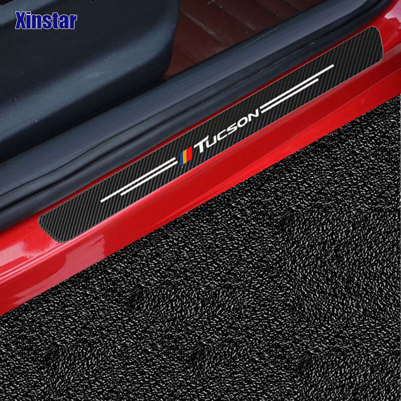 Set 4 miếng dán bảo vệ cửa xe hơi Hyundai Tucson 2021 2020 2019 2012-2018