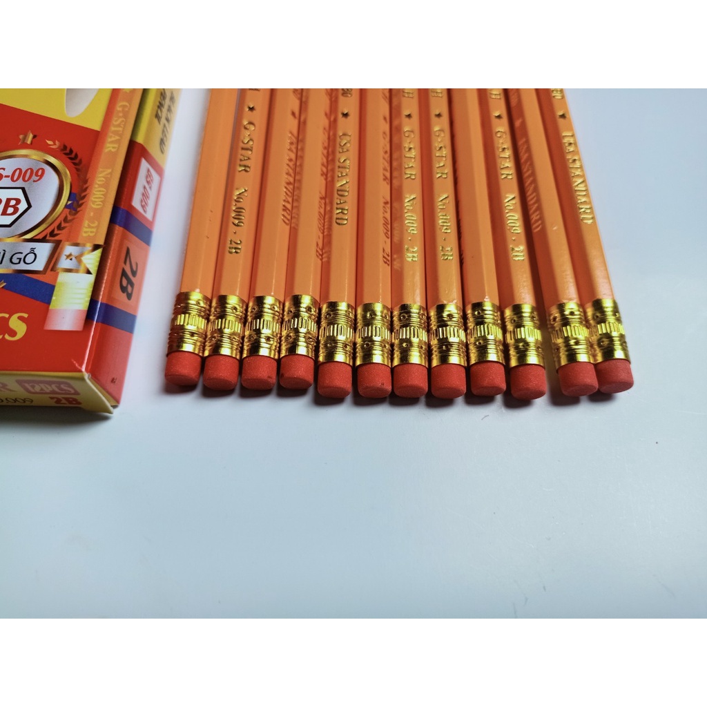 Hộp 12 bút chì Vàng GStar