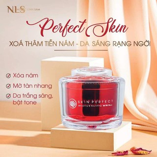 Kem dưỡng da ngọc linh sâm mẫu mới - face orga - face linh chi skin perfect 15g