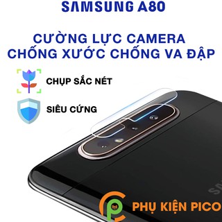 [XẢ KHO] Cường lực camera Samsung A80 trong suốt độ cứng 9H chống trầy xước, va đập - Dán camera Samsung Galaxy A80