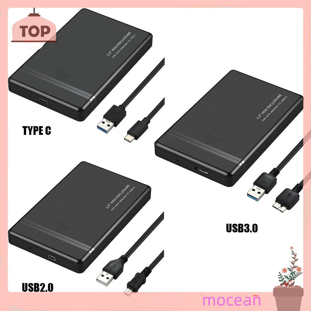 Hộp Đựng Ổ Cứng Ngoài Mocean 2.5 Inch Hdd Ssd 480mbps Ốp | BigBuy360 - bigbuy360.vn