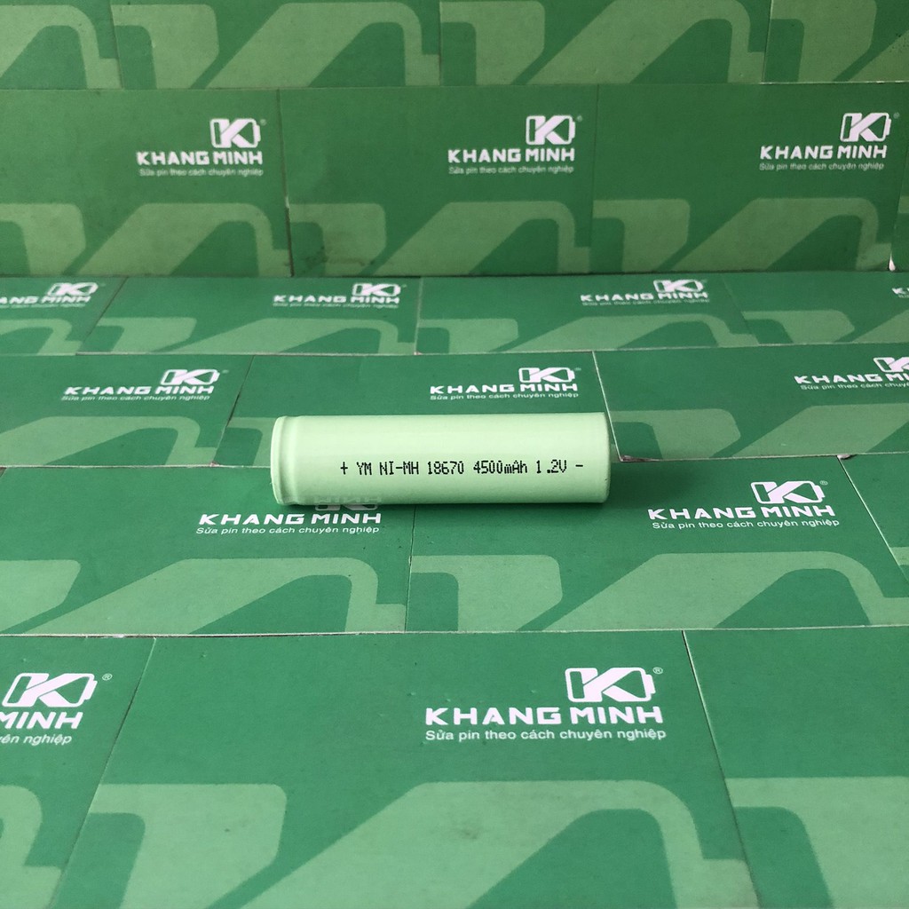 Pin sạc 1.2V Ni-Mh 17670, 18670 4500mAh, dùng trong thiết bị đo đạc