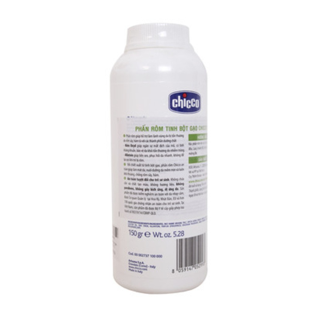 Phấn rôm Chicco chiết xuất tự nhiên