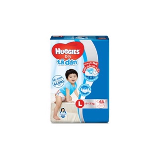 Bỉm dán Huggies L68 mẫu mới