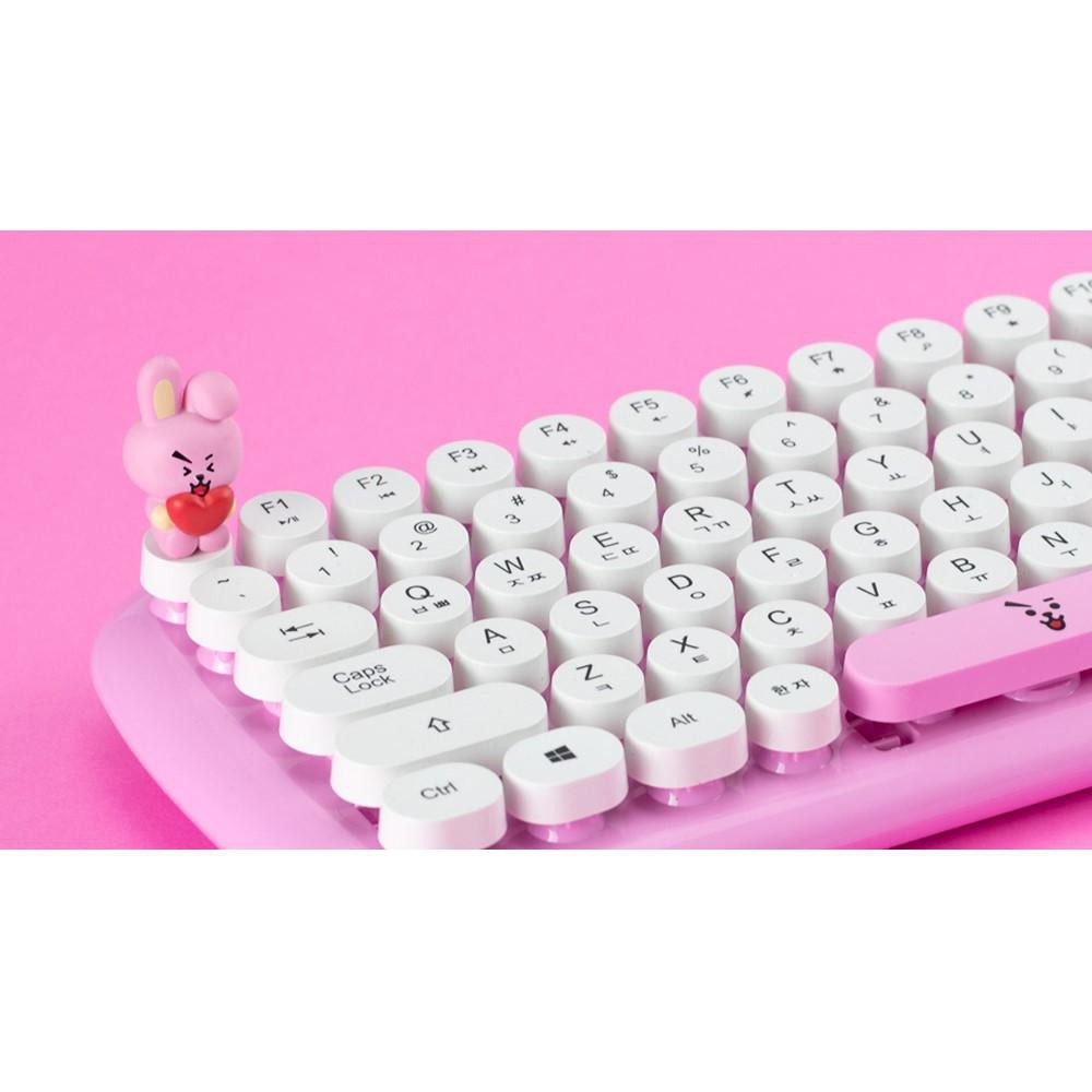 BT21 Keyboard Key Cap Phím thay thế mô hình nhân vật